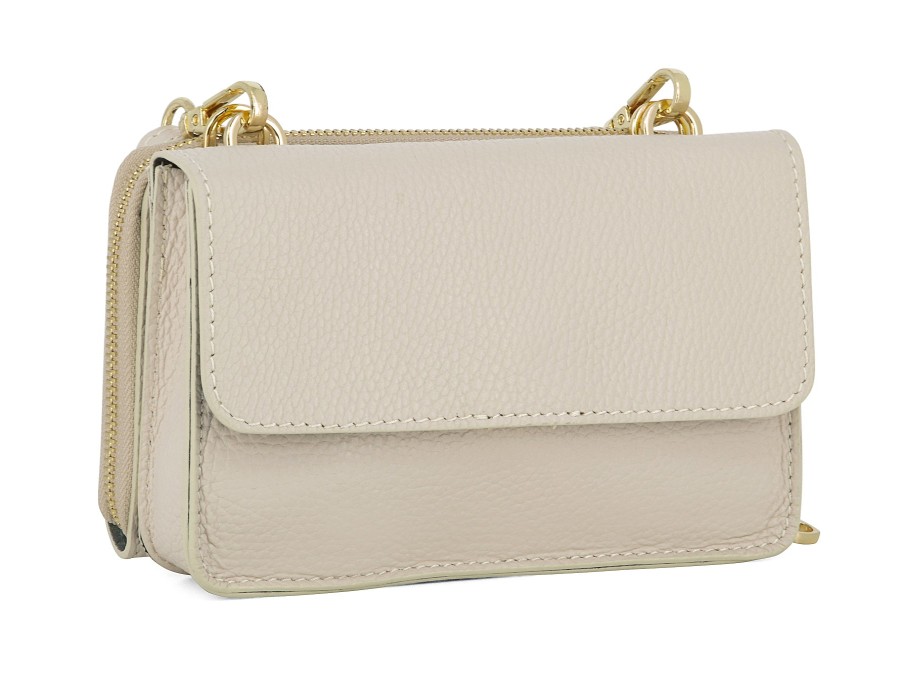 Woman PETER SHEPPARD Handbags & Wallets | Ss2217 Hb Cream | Peter Sheppard Footwear