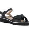 Woman PETER SHEPPARD Sandals | Coda Black | Peter Sheppard Footwear