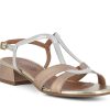 Woman LE GAZZELLE Sandals | Lyrico Silver Multi | Peter Sheppard Footwear