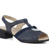 Woman ARA Sandals | 35730 Navy Metallic | Peter Sheppard Footwear