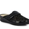 Woman SUSIMODA Slippers | Springfield Black | Peter Sheppard Footwear