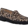 Woman LOGGIA Loafers | Leeta Leopard | Peter Sheppard Footwear