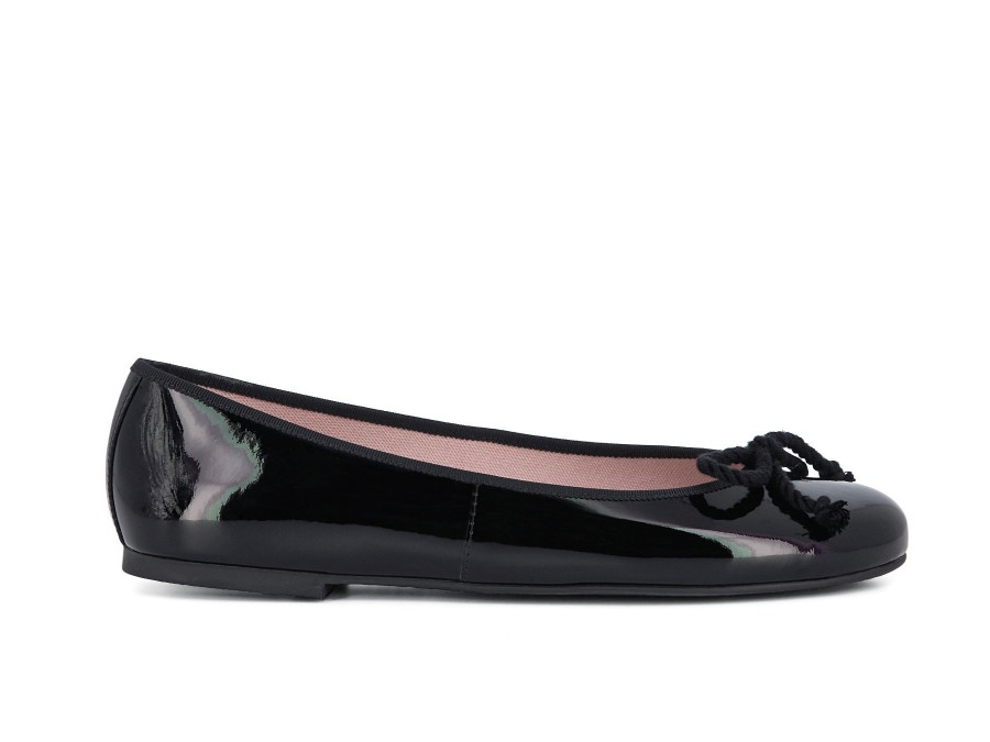 Woman PRETTY BALLERINAS Ballerina Flats | Rosario 2 Black | Peter Sheppard Footwear