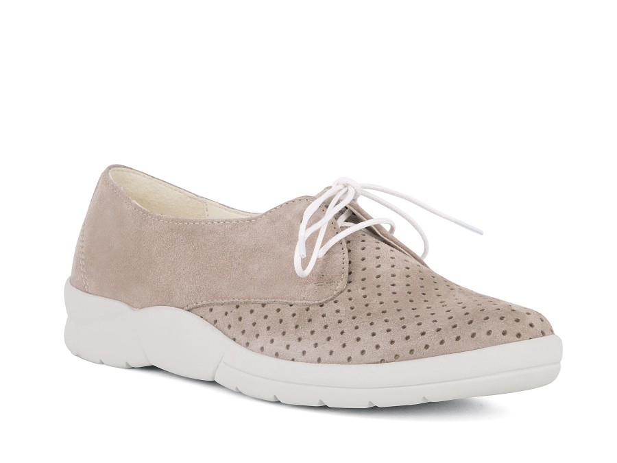 Woman CHRISTIAN DIETZ Lace-Ups | Cace Lt Taupe | Peter Sheppard Footwear