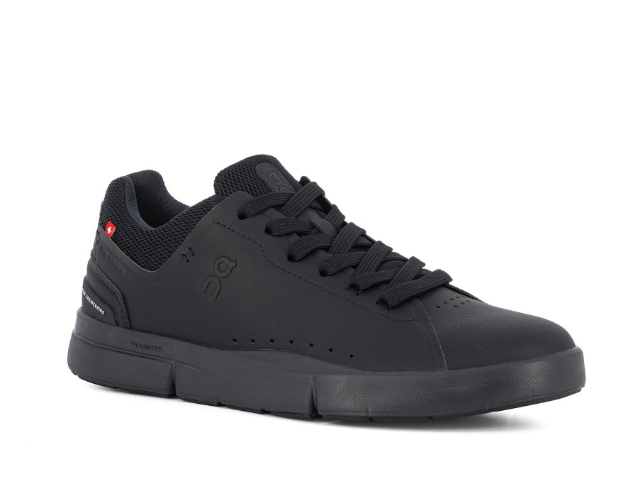 Woman ON Sneakers | The Roger Advantage All Black | Peter Sheppard Footwear