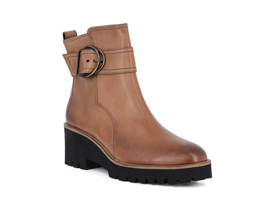 Woman PAUL GREEN Ankle Boots | Patrica Cognac | Peter Sheppard Footwear