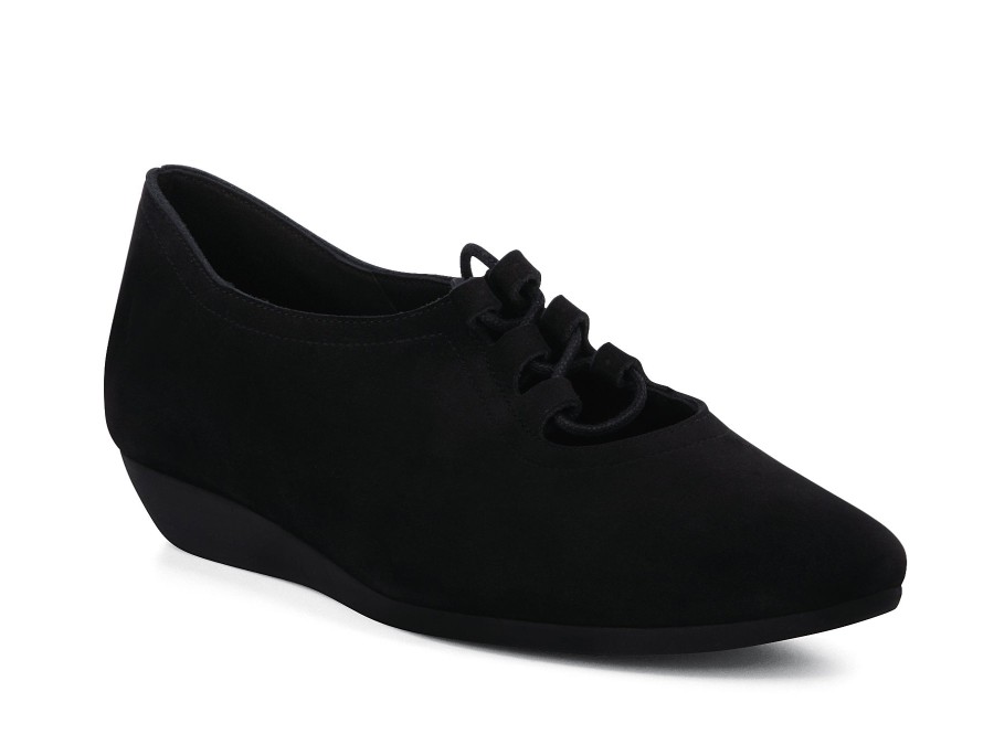 Woman ARCHE Lace-Ups | Onyste Black | Peter Sheppard Footwear