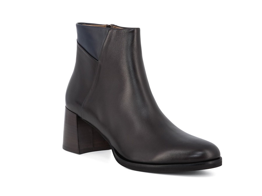 Woman CALPIERRE Ankle Boots | Croce Dark Brown | Peter Sheppard Footwear