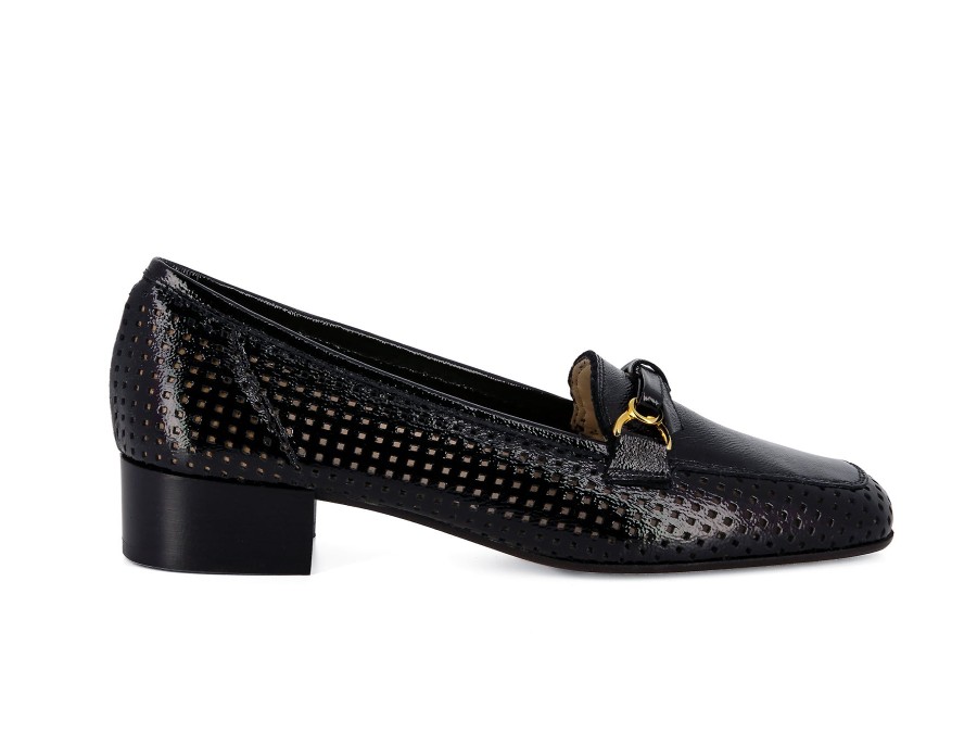 Woman MALLARD Slip-Ons | Chioma-C Black | Peter Sheppard Footwear