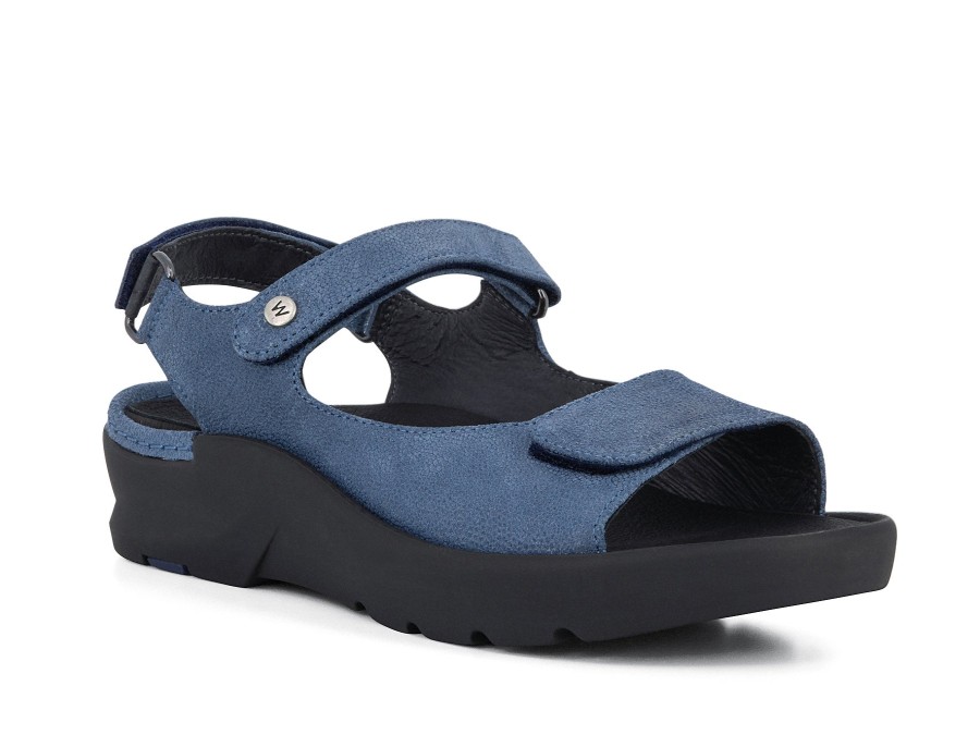 Woman WOLKY Sandals | Dutch Denim | Peter Sheppard Footwear