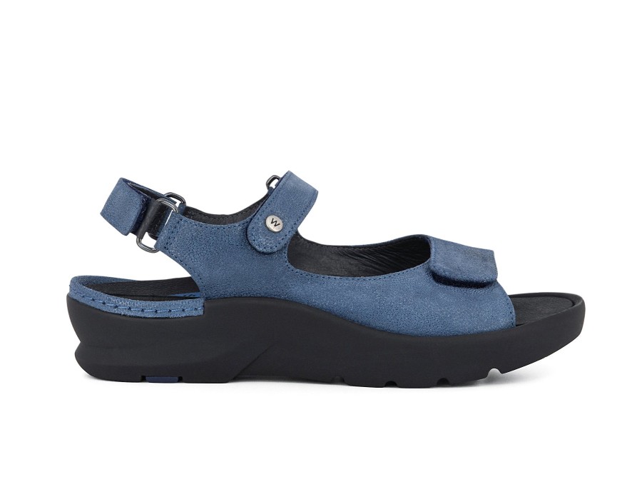 Woman WOLKY Sandals | Dutch Denim | Peter Sheppard Footwear