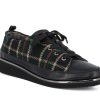 Woman CHARLES COOPER Lace-Ups | Anita Black~Tartan | Peter Sheppard Footwear