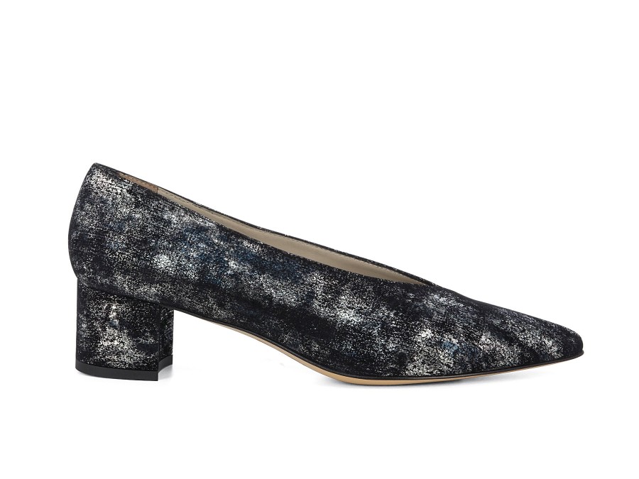 Woman AMALFI Heels | Pablito Black. | Peter Sheppard Footwear