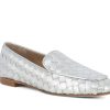 Woman LOGGIA Loafers | Presley Silver | Peter Sheppard Footwear