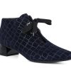 Woman BRUNATE Ankle Boots | Bazzano Navy | Peter Sheppard Footwear