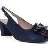 Woman PETER SHEPPARD Heels | Jimena Navy | Peter Sheppard Footwear