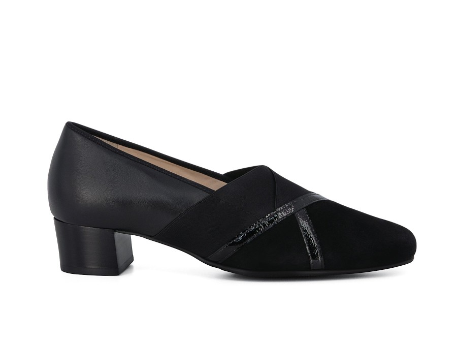 Woman HASSIA Heels | 3-30 3332 Black | Peter Sheppard Footwear