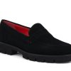 Woman PAS DE ROUGE Loafers | Parkland Black | Peter Sheppard Footwear