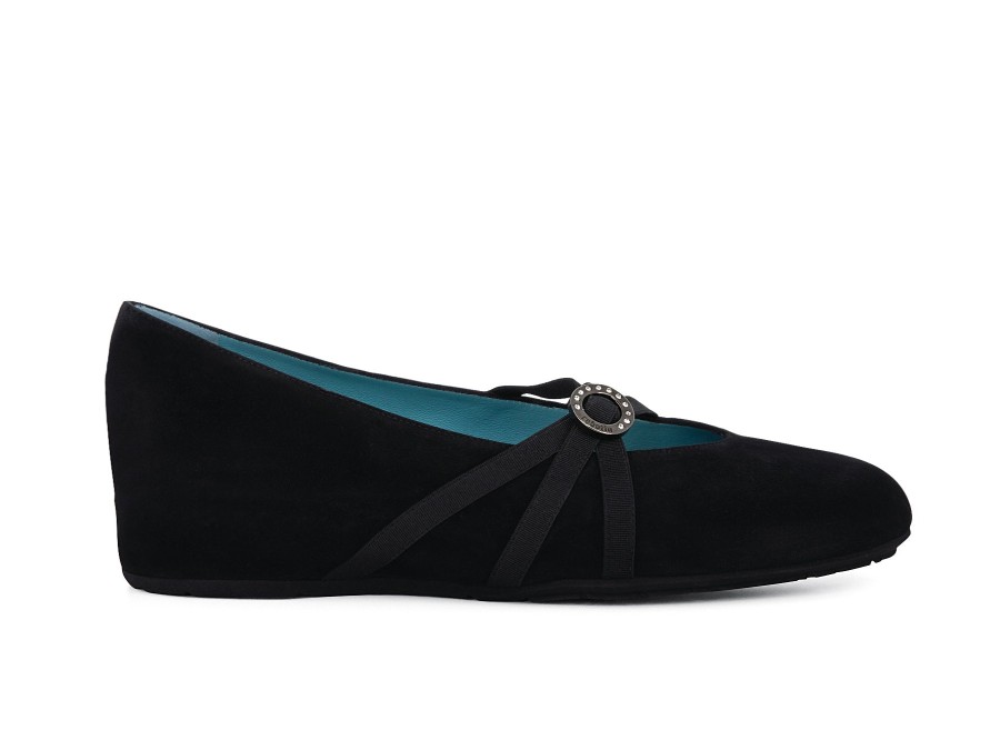 Woman THIERRY RABOTIN Wedges | Tapasi Black | Peter Sheppard Footwear