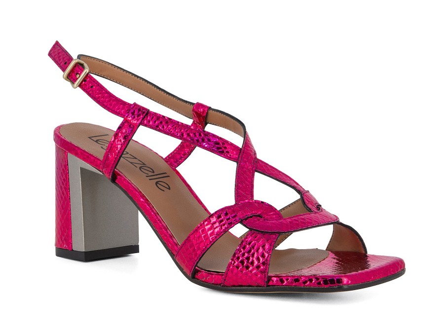 Woman LE GAZZELLE Sandals | Lamporo Pink | Peter Sheppard Footwear