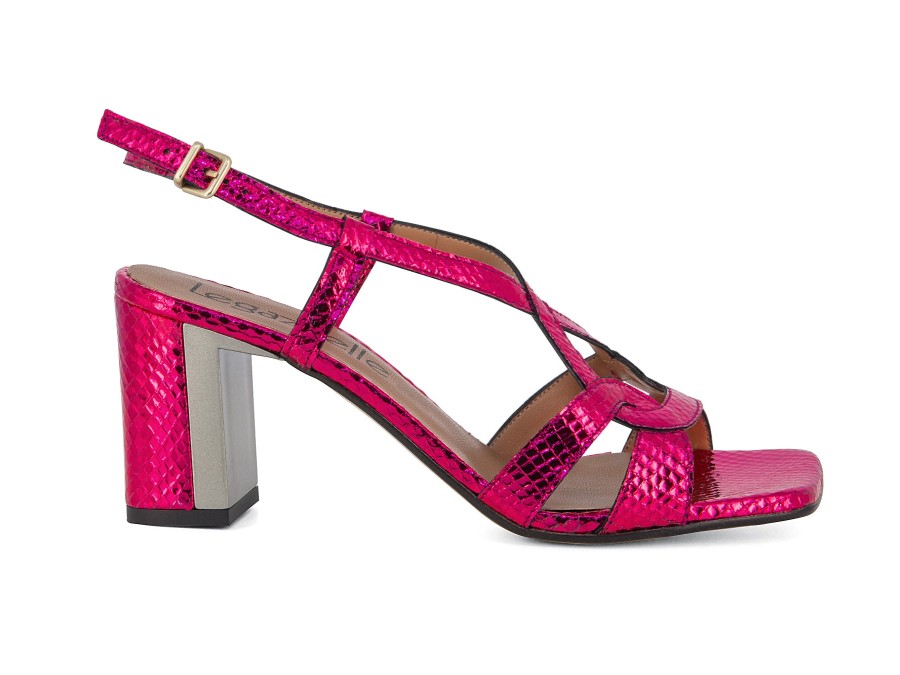 Woman LE GAZZELLE Sandals | Lamporo Pink | Peter Sheppard Footwear