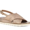 Woman LE GAZZELLE Sandals | Lauria Rose Gold | Peter Sheppard Footwear