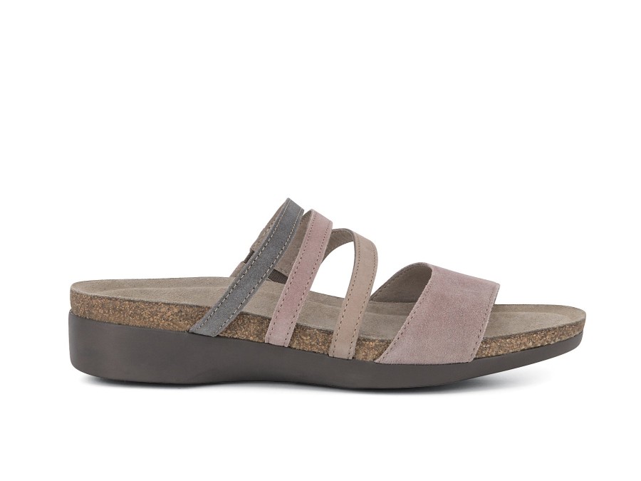 Woman MUNRO Slides | Camila M Lavender | Peter Sheppard Footwear