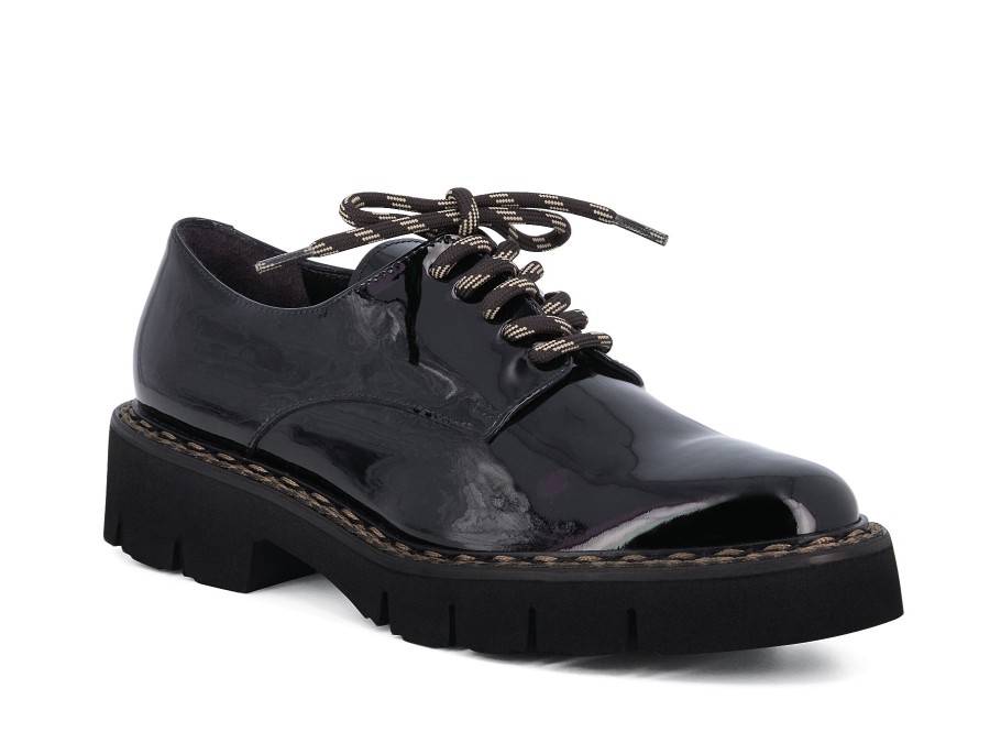 Woman LUCA GROSSI Lace-Ups | Liya Black | Peter Sheppard Footwear