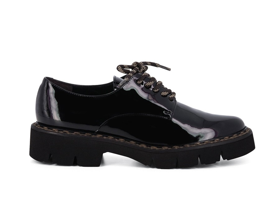 Woman LUCA GROSSI Lace-Ups | Liya Black | Peter Sheppard Footwear