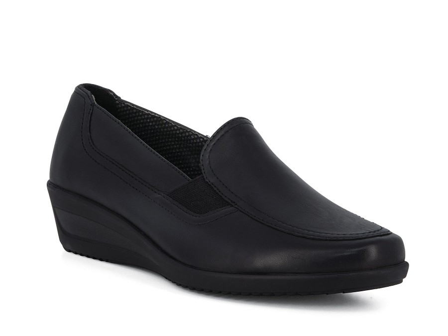 Woman ARA Slip-Ons | 40625 Black | Peter Sheppard Footwear