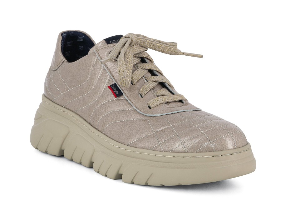 Woman CALLAGHAN Sneakers | Cheyenne Taupe | Peter Sheppard Footwear