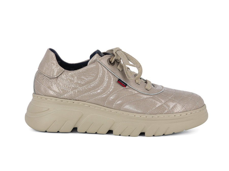 Woman CALLAGHAN Sneakers | Cheyenne Taupe | Peter Sheppard Footwear