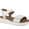 Woman ARA Sandals | 33518 White | Peter Sheppard Footwear