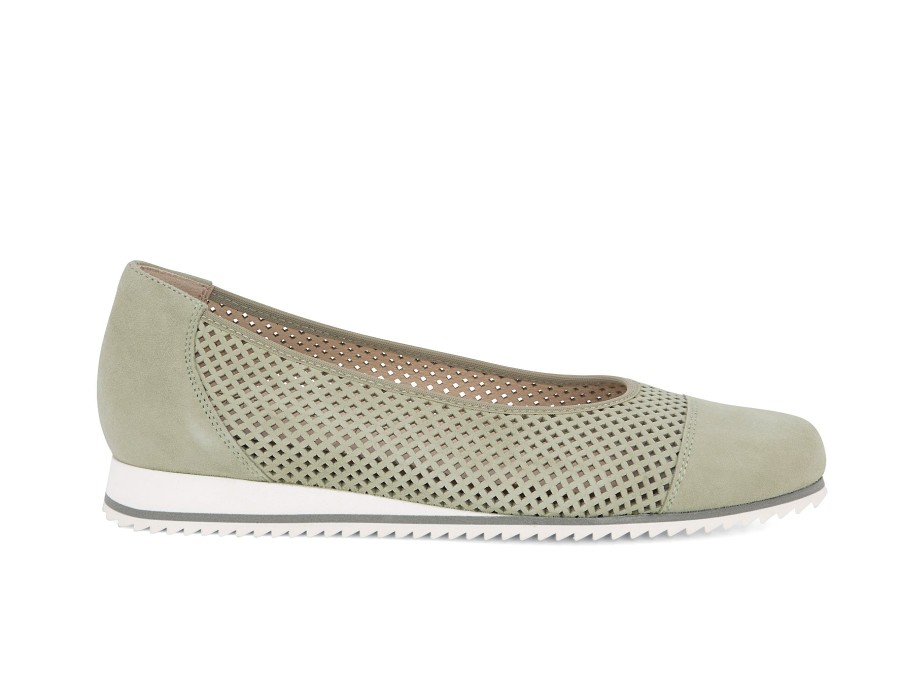 Woman HASSIA Ballerina Flats | 1-30 1622 Pistachio | Peter Sheppard Footwear