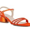 Woman HUGO SHEPPARD Sandals | Sarena Orange | Peter Sheppard Footwear