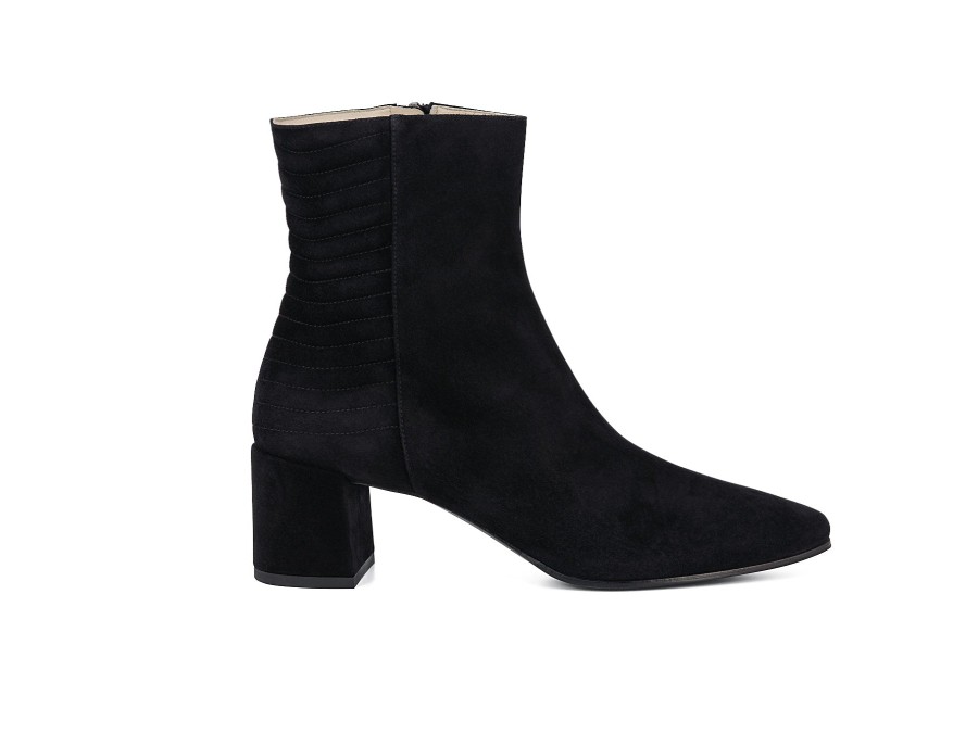 Woman PORTA ROSSA Ankle Boots | Sycamore Black | Peter Sheppard Footwear