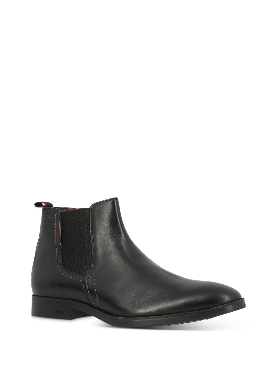 Man SIOUX Boots | Foriolo Black | Peter Sheppard Footwear