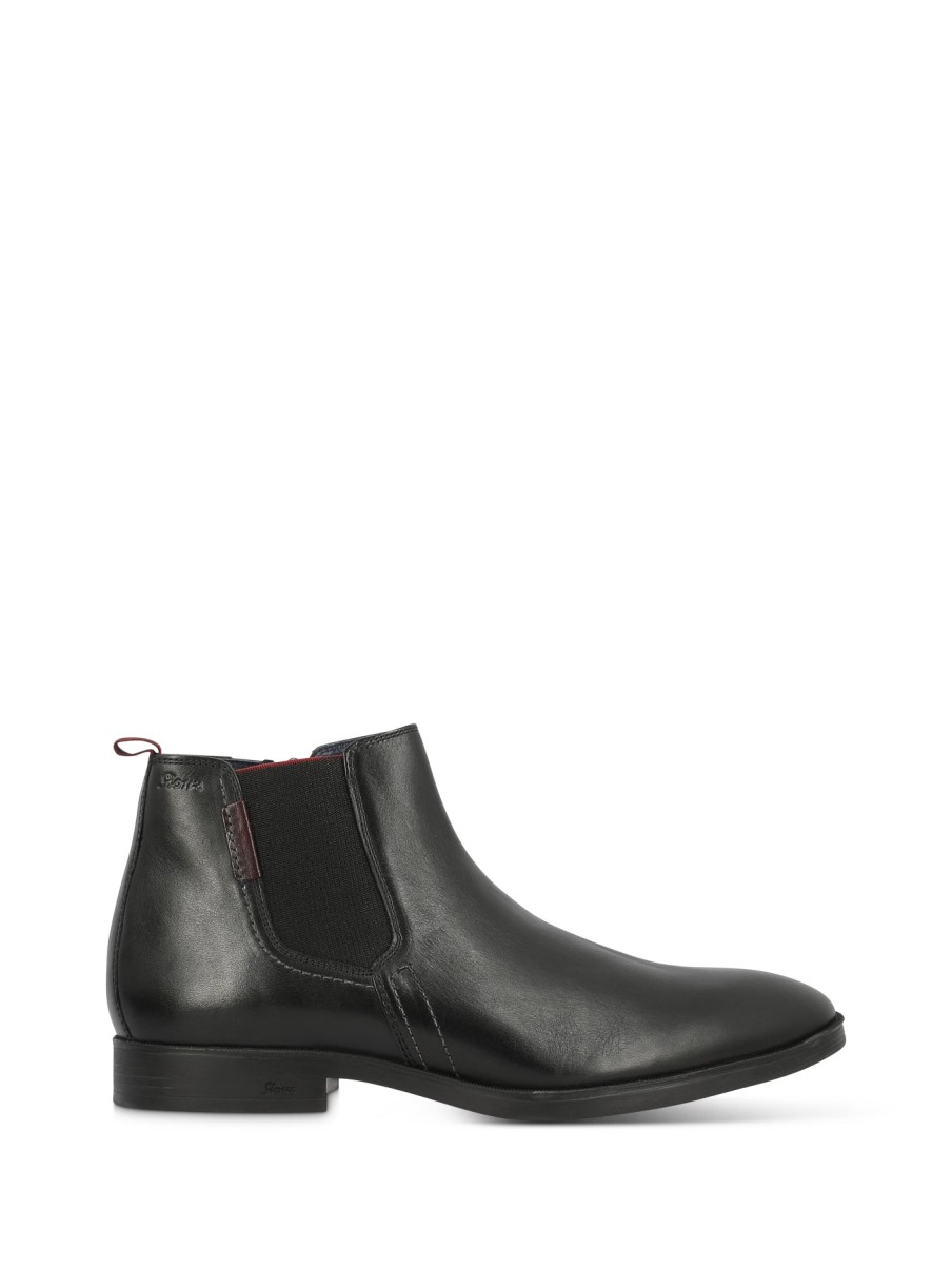 Man SIOUX Boots | Foriolo Black | Peter Sheppard Footwear