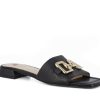 Woman HOGL Slides | Hopson Black | Peter Sheppard Footwear