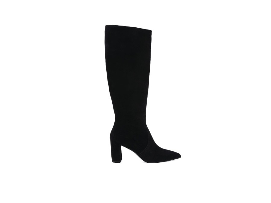 Woman HUGO SHEPPARD Long Boots | Manador Black | Peter Sheppard Footwear