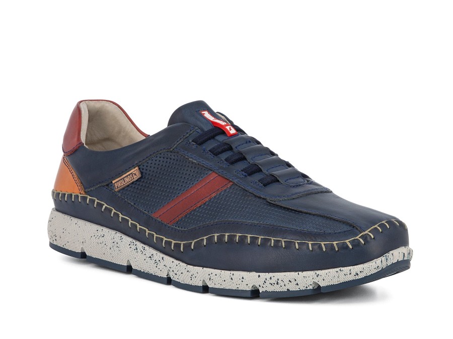 Man PIKOLINOS Sneakers | M4U-6046C1 Blue Multi | Peter Sheppard Footwear