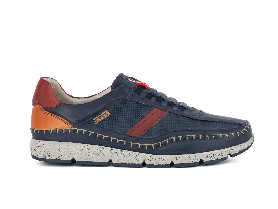 Man PIKOLINOS Sneakers | M4U-6046C1 Blue Multi | Peter Sheppard Footwear