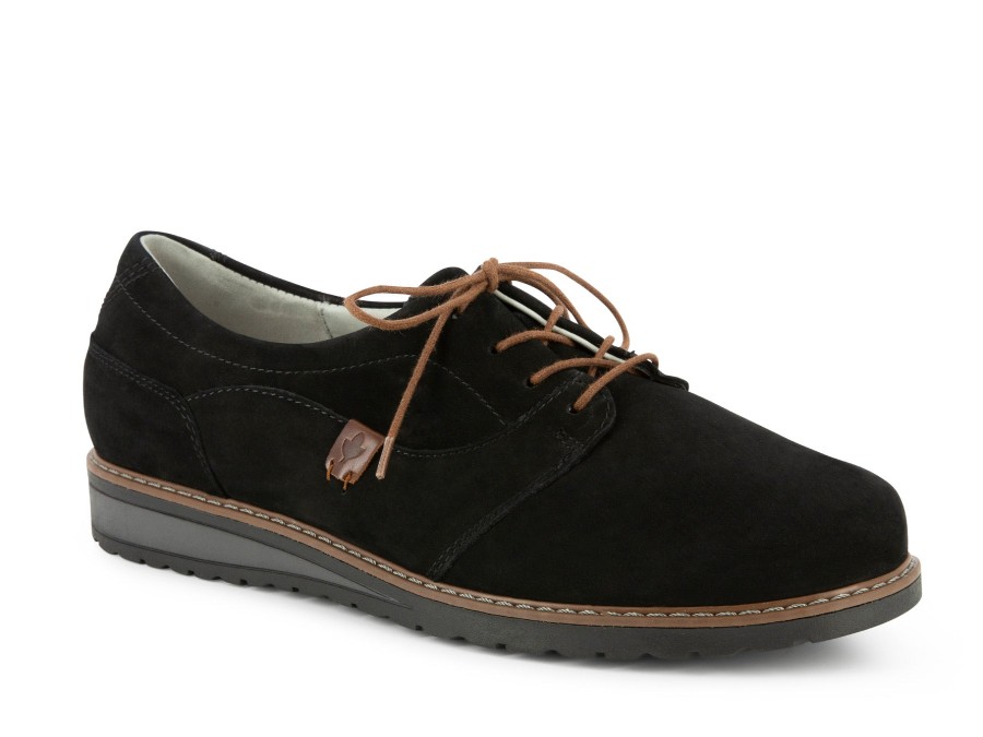 Woman WALDLAUFER Lace-Ups | Wakes Black | Peter Sheppard Footwear