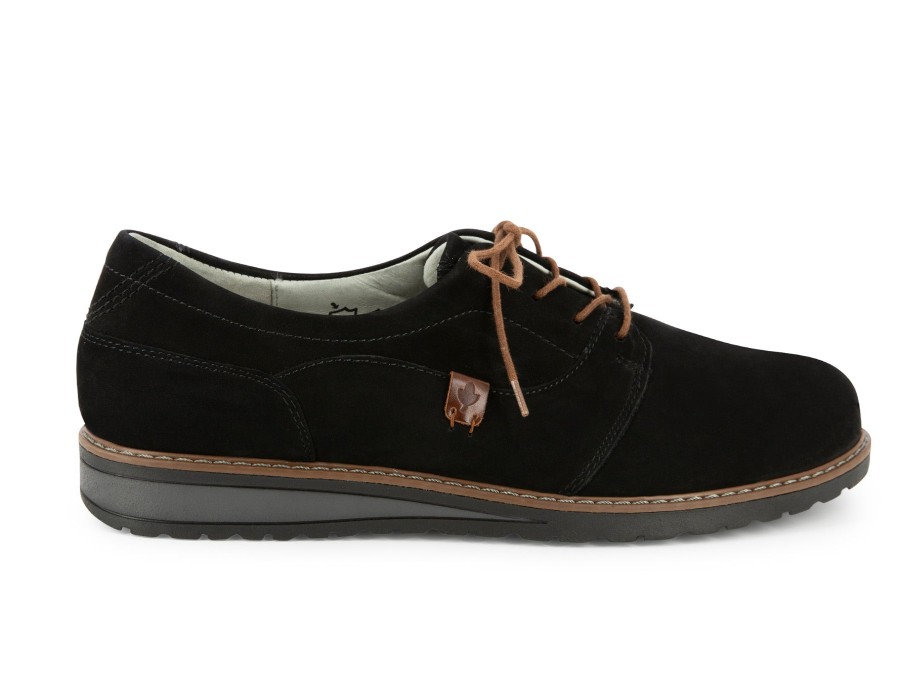 Woman WALDLAUFER Lace-Ups | Wakes Black | Peter Sheppard Footwear