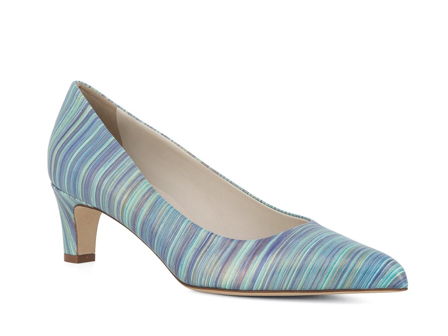 Woman ALBA TECI Heels | Avalon Blue | Peter Sheppard Footwear