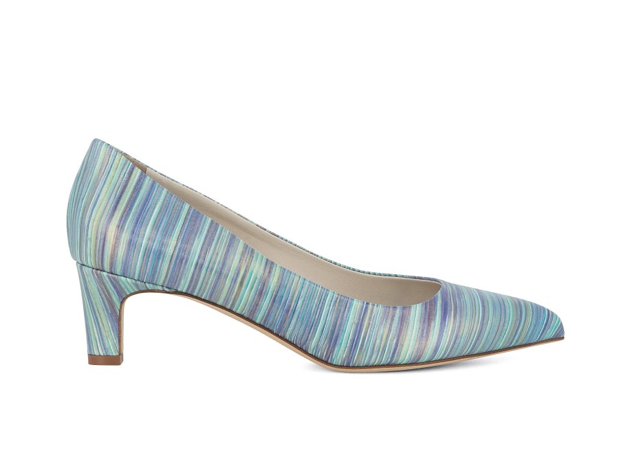 Woman ALBA TECI Heels | Avalon Blue | Peter Sheppard Footwear