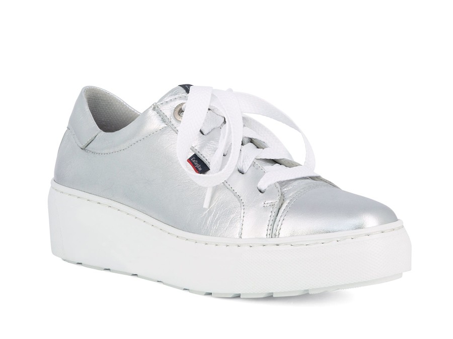 Woman CALLAGHAN Sneakers | Callyn Silver | Peter Sheppard Footwear