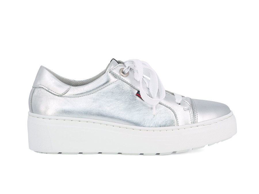 Woman CALLAGHAN Sneakers | Callyn Silver | Peter Sheppard Footwear