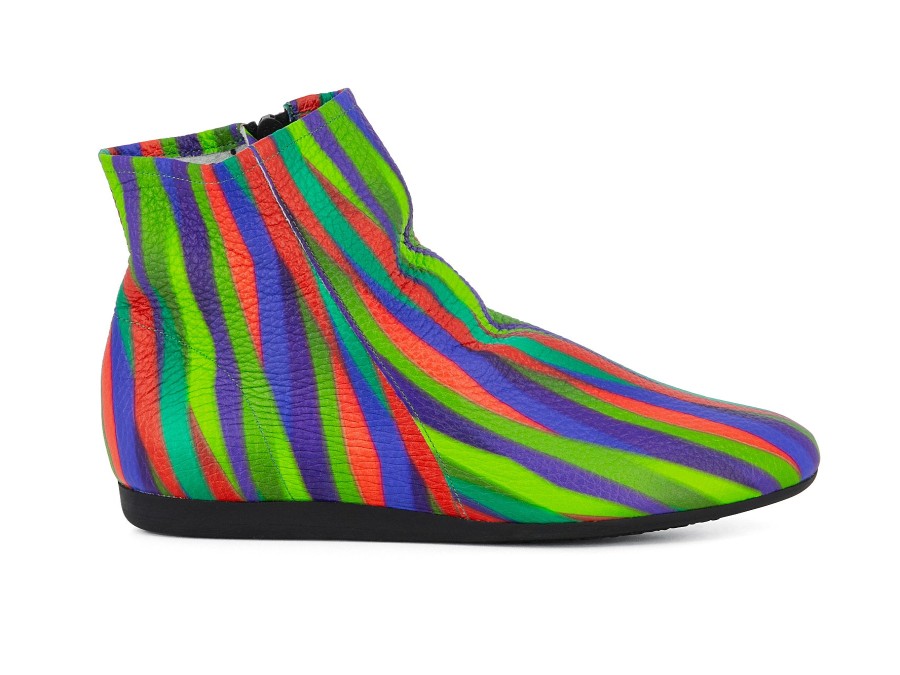 Woman ARCHE Ankle Boots | Lamloo Green Multi | Peter Sheppard Footwear