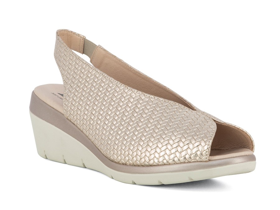 Woman 24HRS Sandals | 25656 Soft Gold | Peter Sheppard Footwear